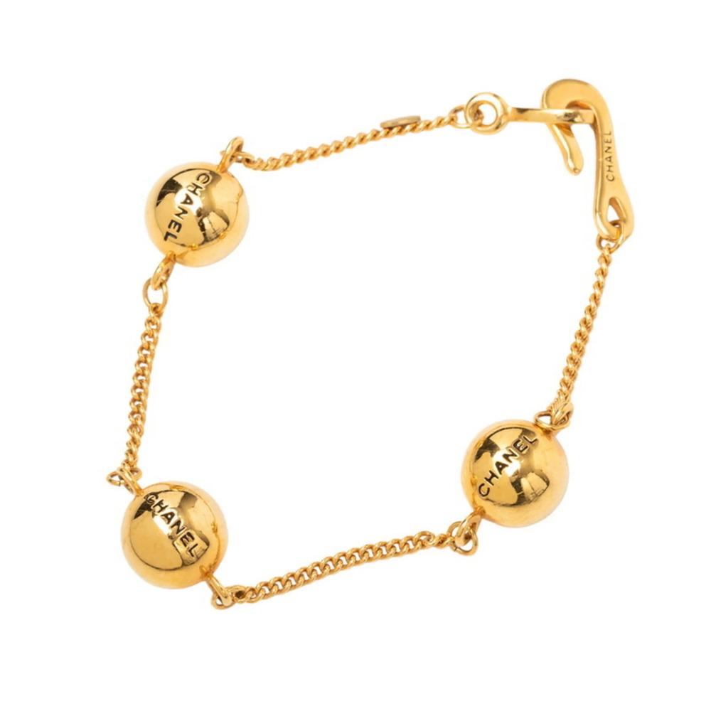 CHANEL Gold Charm Bracelet